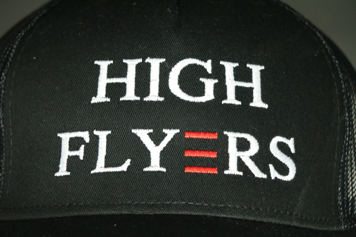 Black Trucker Cap