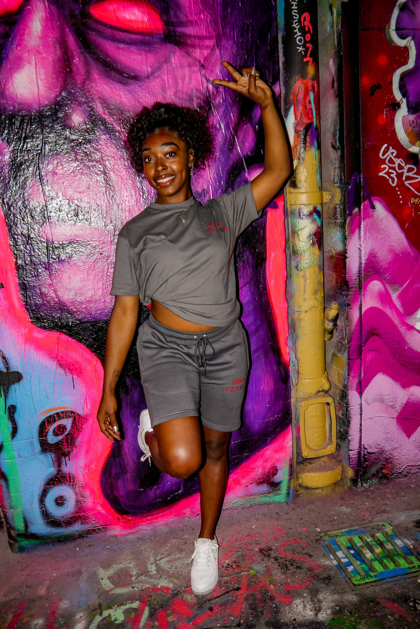 'Limited Edition' Ombré Short Set