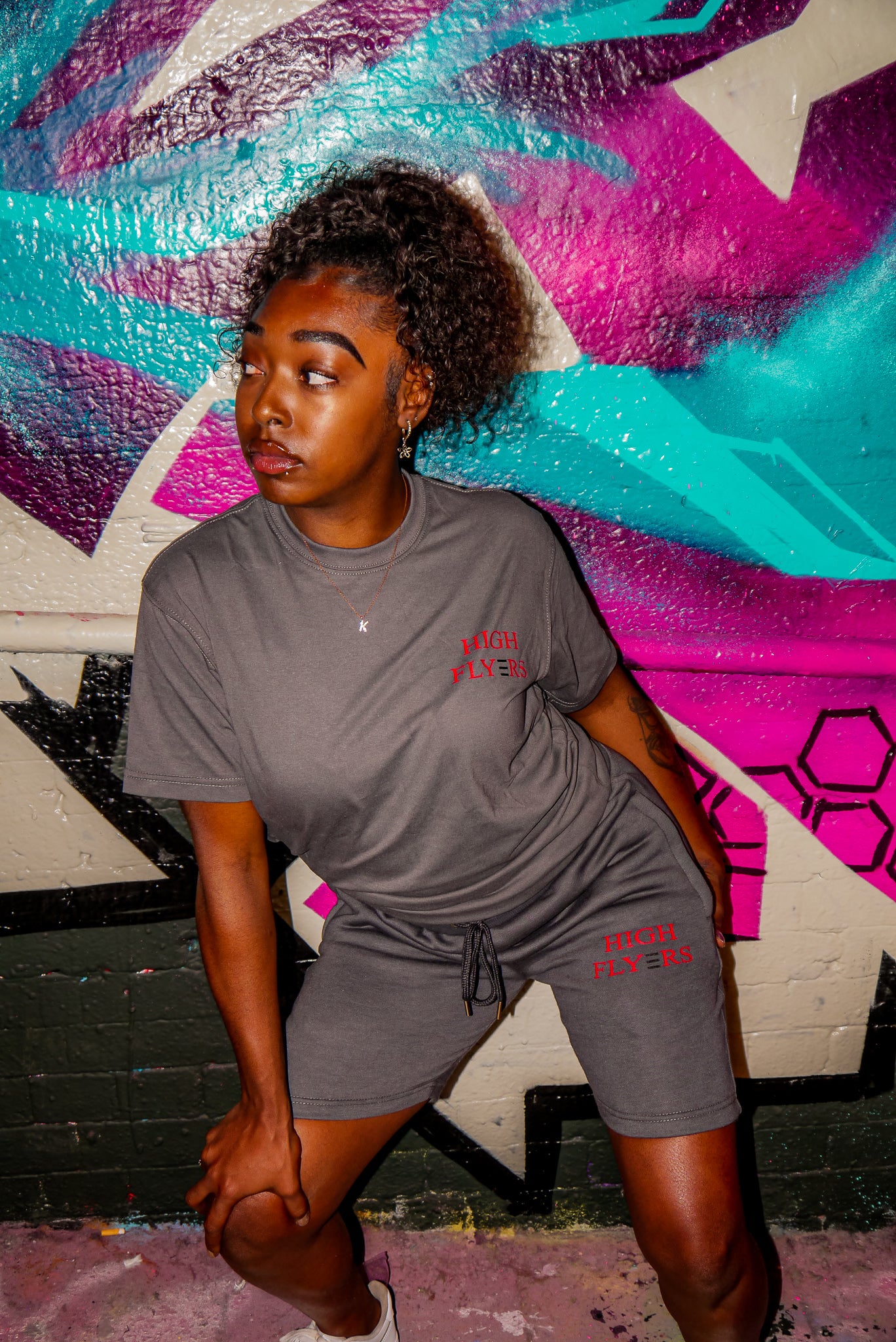 'Limited Edition' Ombré Short Set