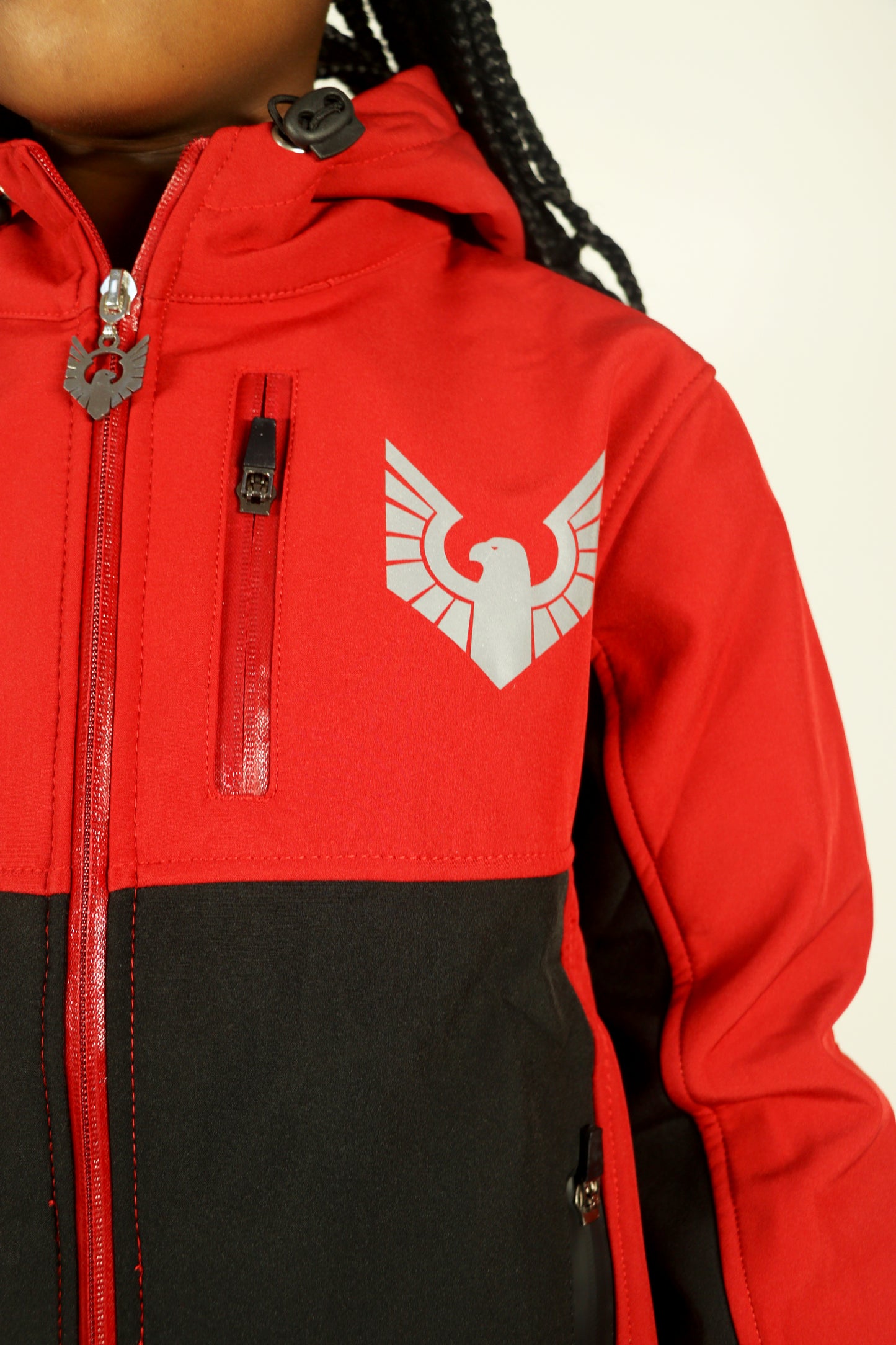 Altitude X Tracksuit Red/Black (Girls)