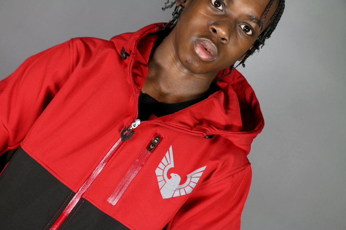 Altitude X Tracksuit Red/Black (Boys)