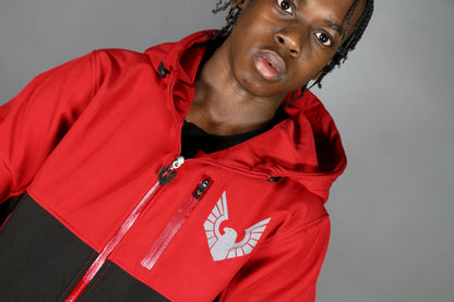 Altitude X Tracksuit Red/Black (Boys)