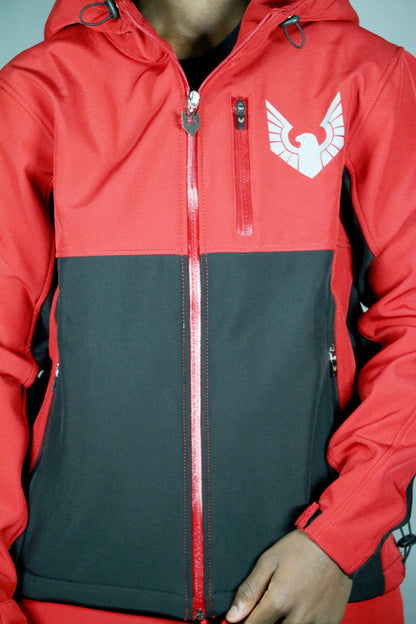 Altitude X Tracksuit Red/Black (Boys)