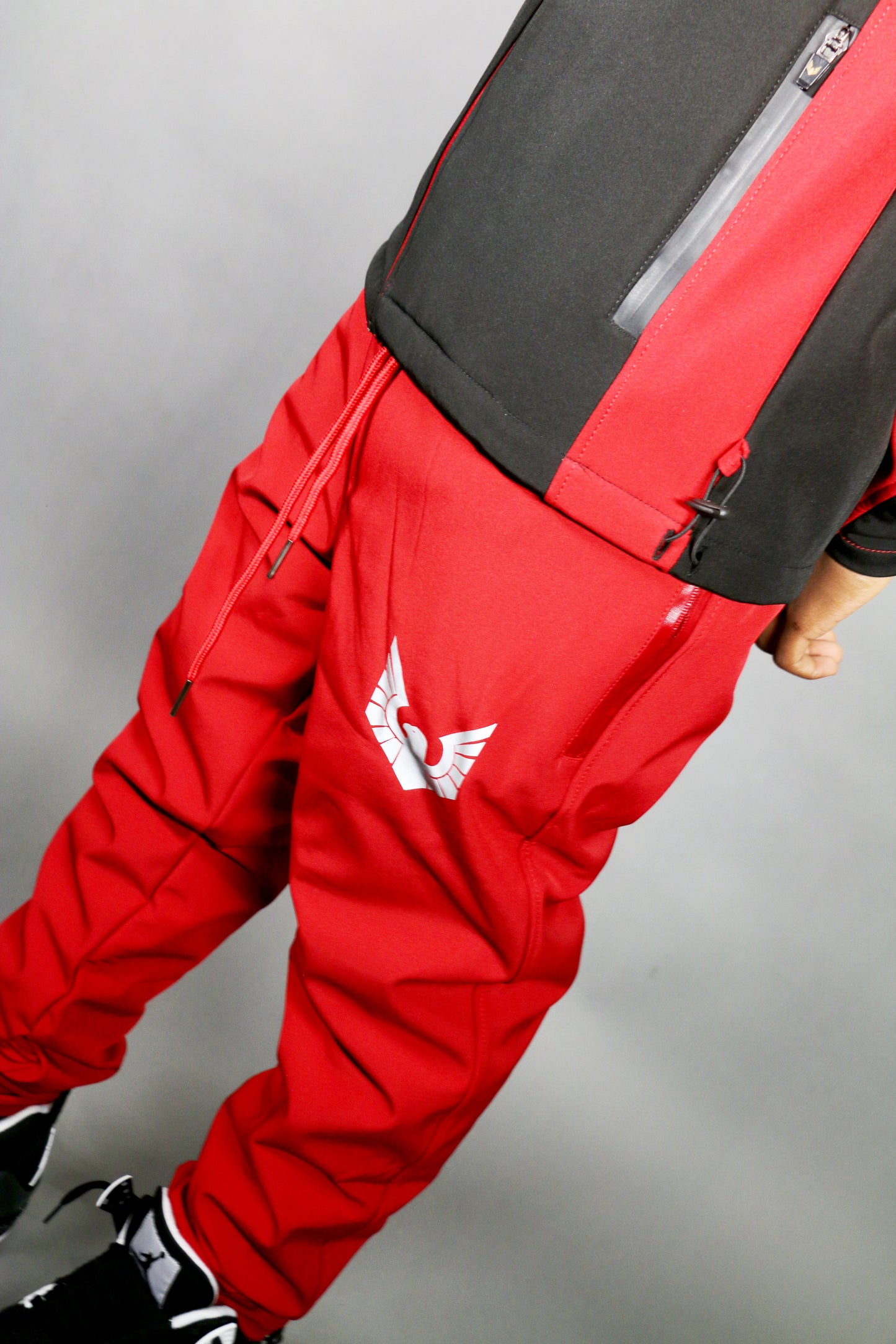 Altitude X Tracksuit Red/Black (Boys)