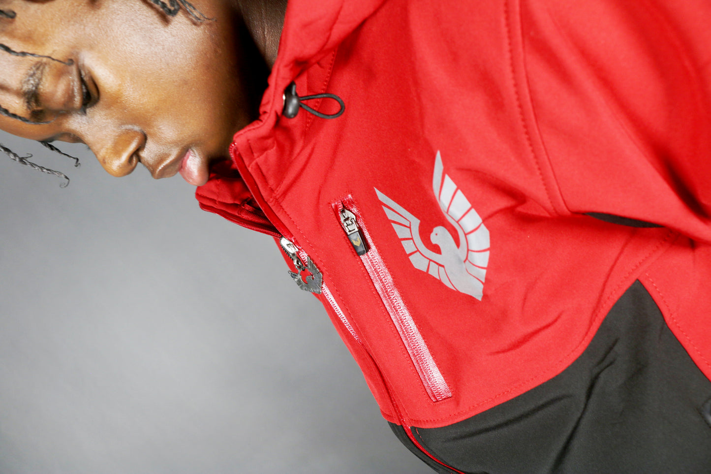 Altitude X Tracksuit Red/Black (Boys)