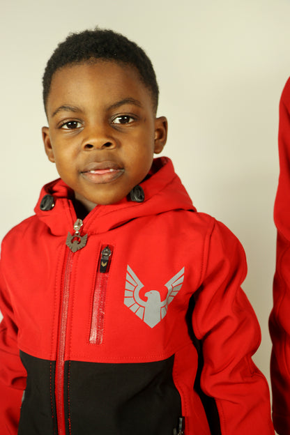 Altitude X Tracksuit Red/Black (Boys)