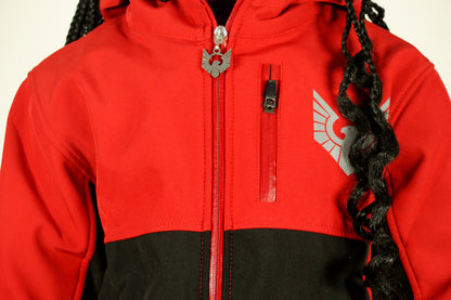 Altitude X Tracksuit Red/Black (Girls)