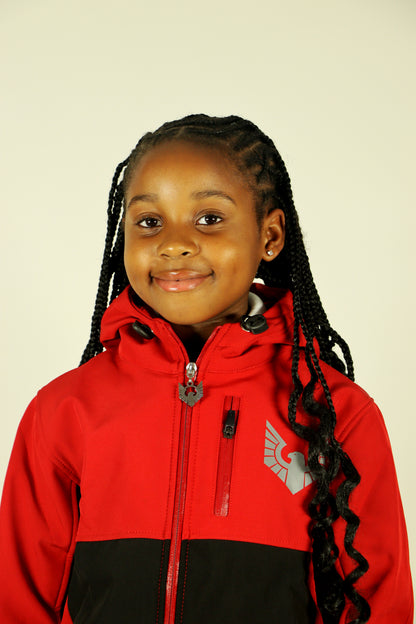 Altitude X Tracksuit Red/Black (Girls)