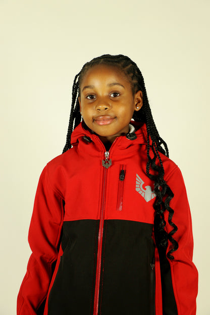 Altitude X Tracksuit Red/Black (Girls)