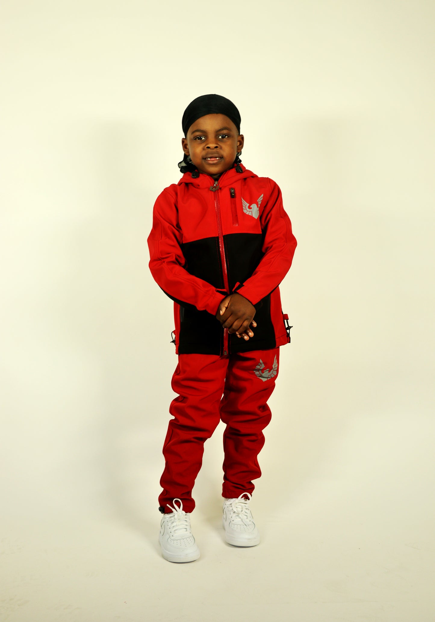 Altitude X Tracksuit Red/Black (Boys)