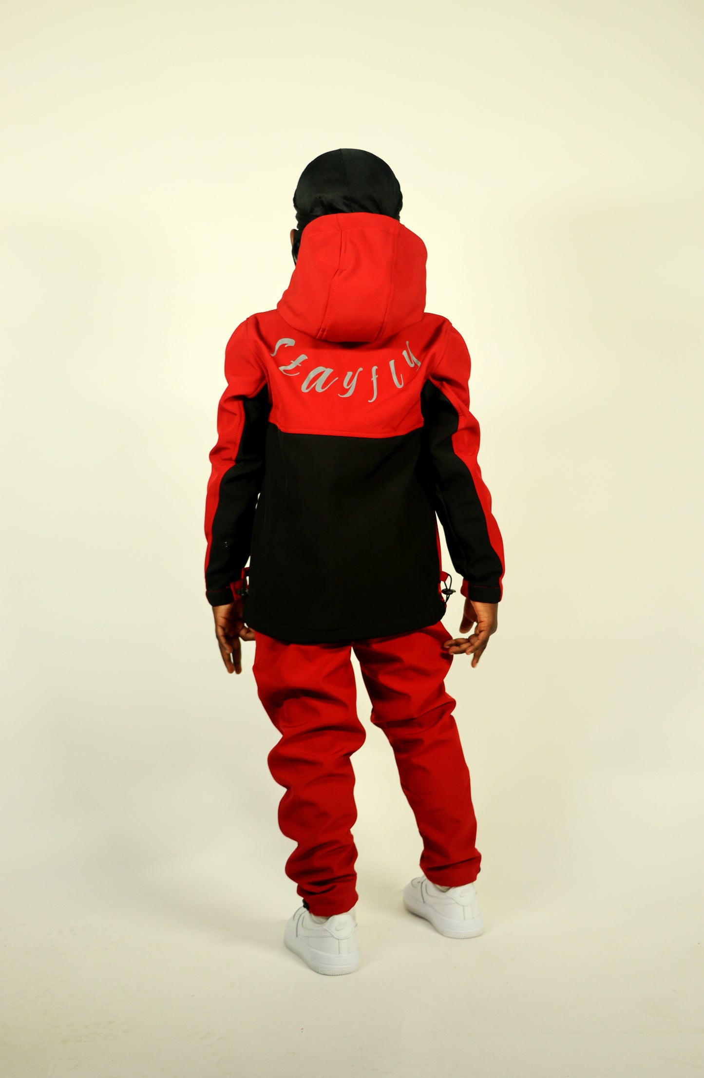 Altitude X Tracksuit Red/Black (Boys)