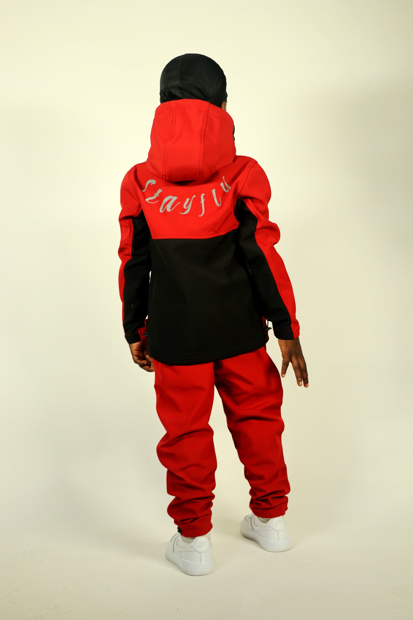 Altitude X Tracksuit Red/Black (Boys)