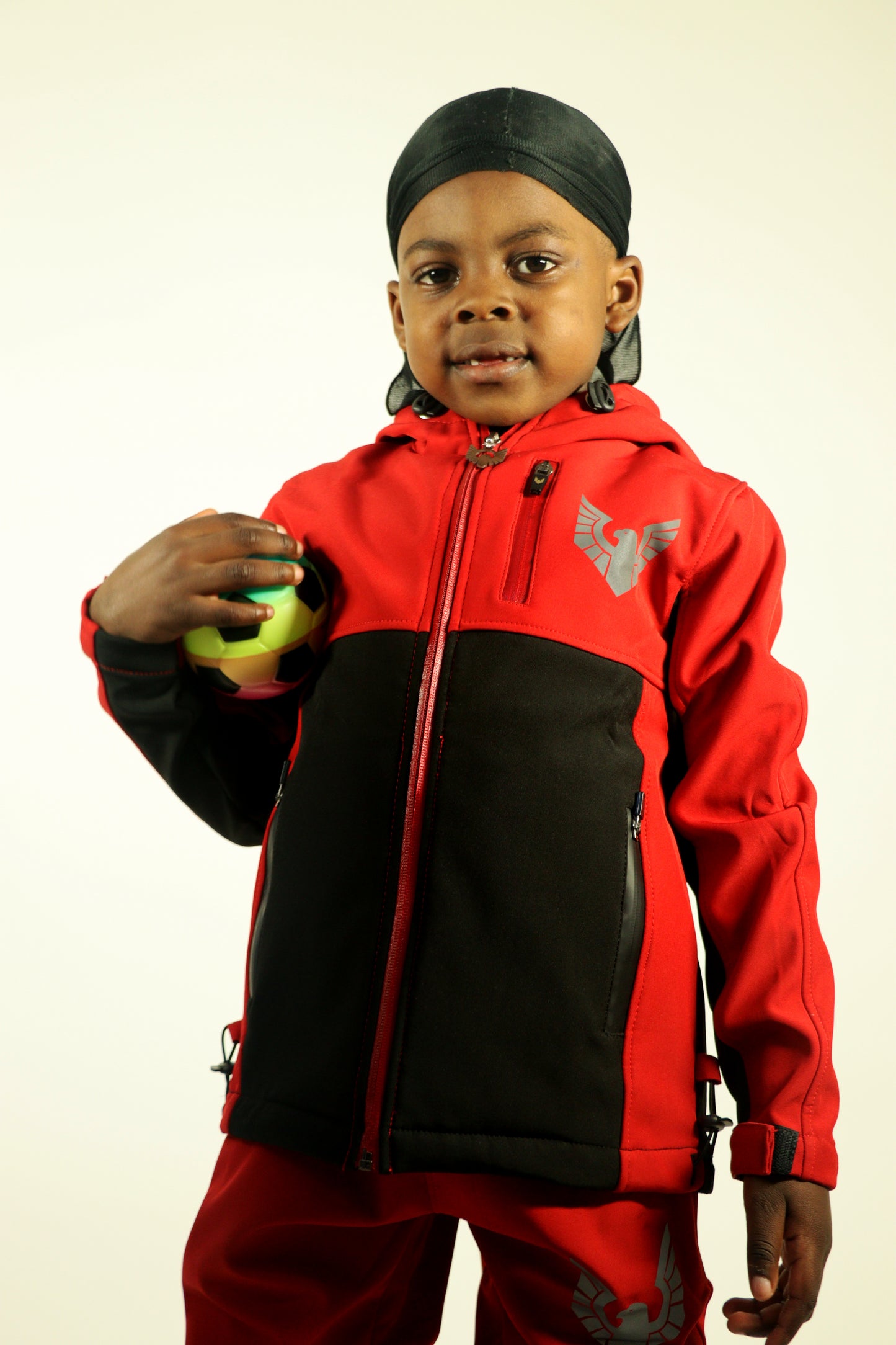 Altitude X Tracksuit Red/Black (Boys)