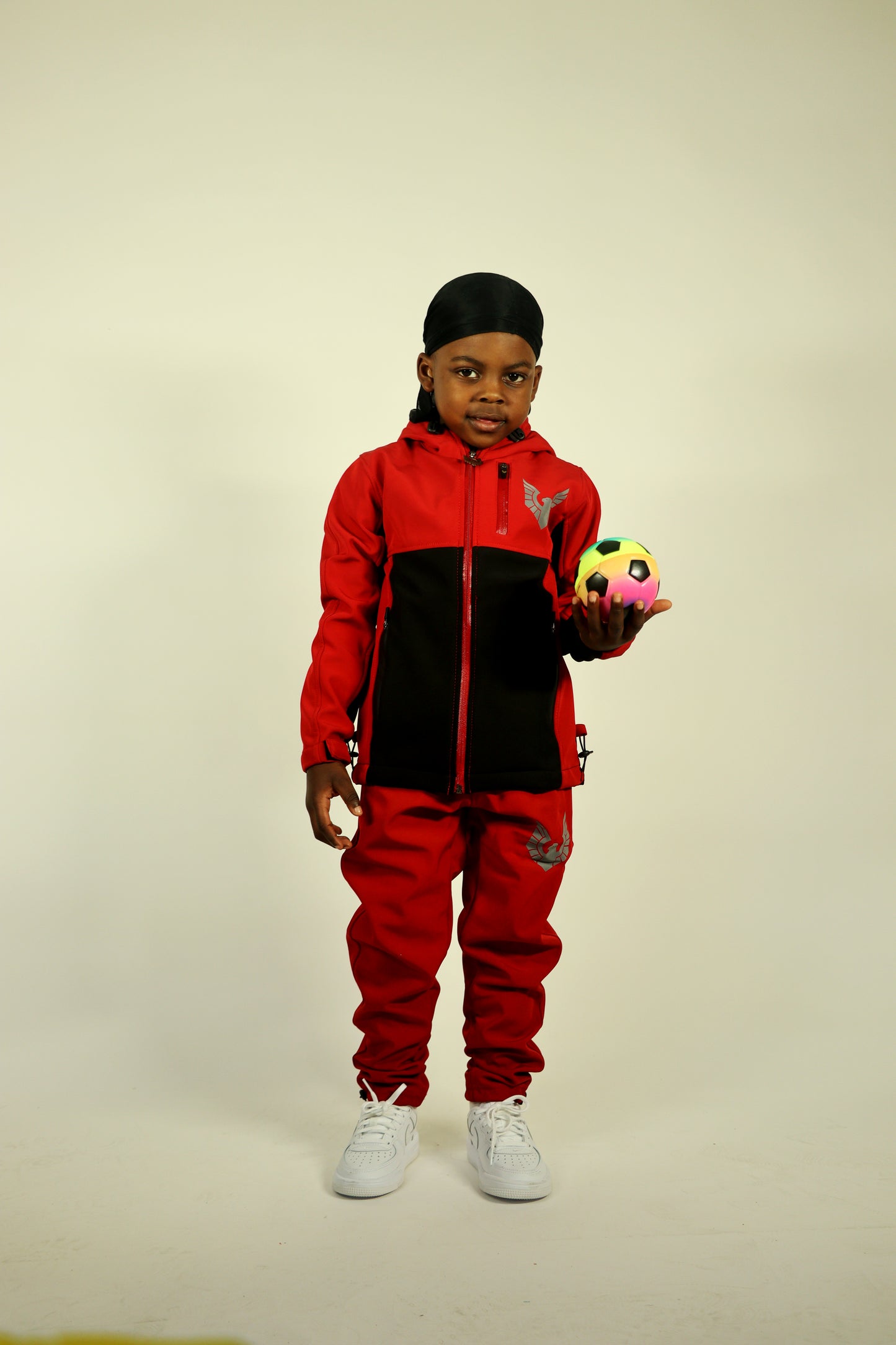 Altitude X Tracksuit Red/Black (Boys)