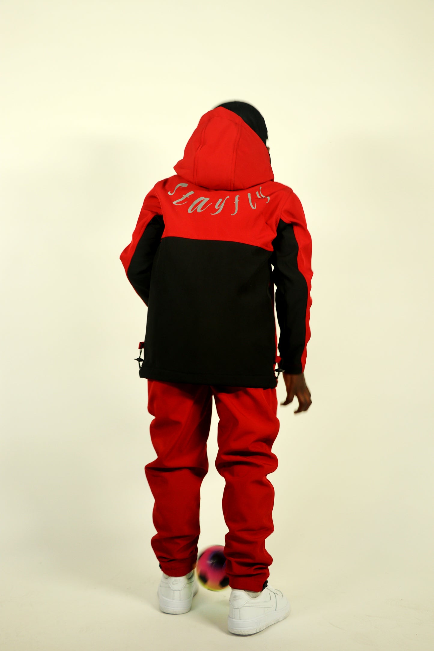 Altitude X Tracksuit Red/Black (Boys)