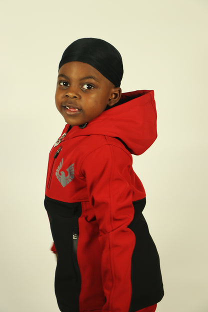 Altitude X Tracksuit Red/Black (Boys)