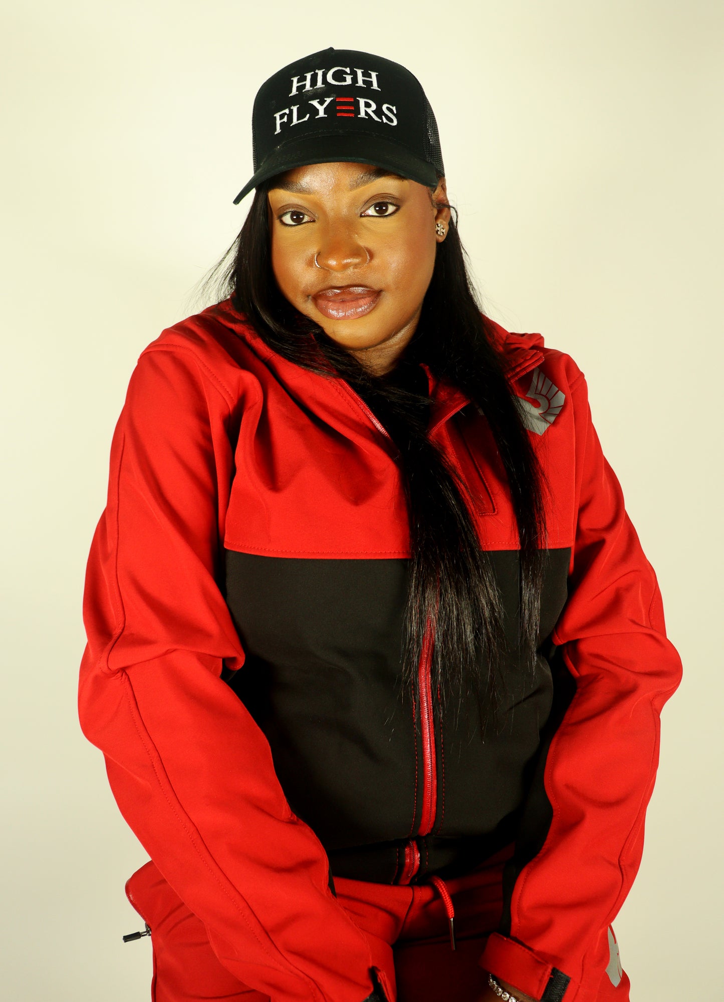 Altitude X Tracksuit - Red/Black (Women's)