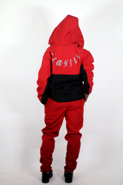 Altitude X Tracksuit - Red/Black (Women's)