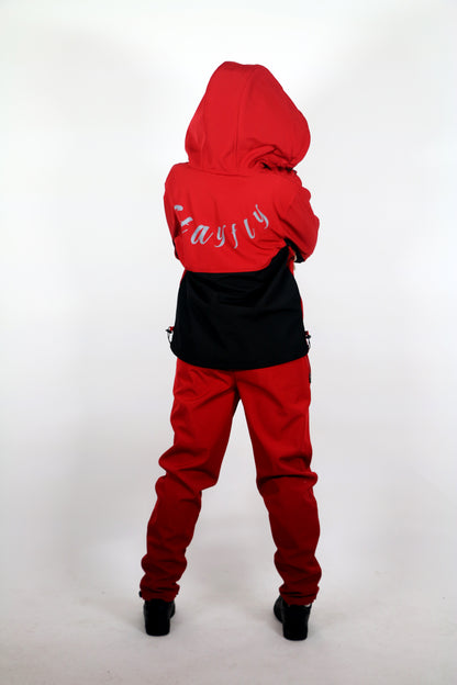 Altitude X Tracksuit - Red/Black (Women's)