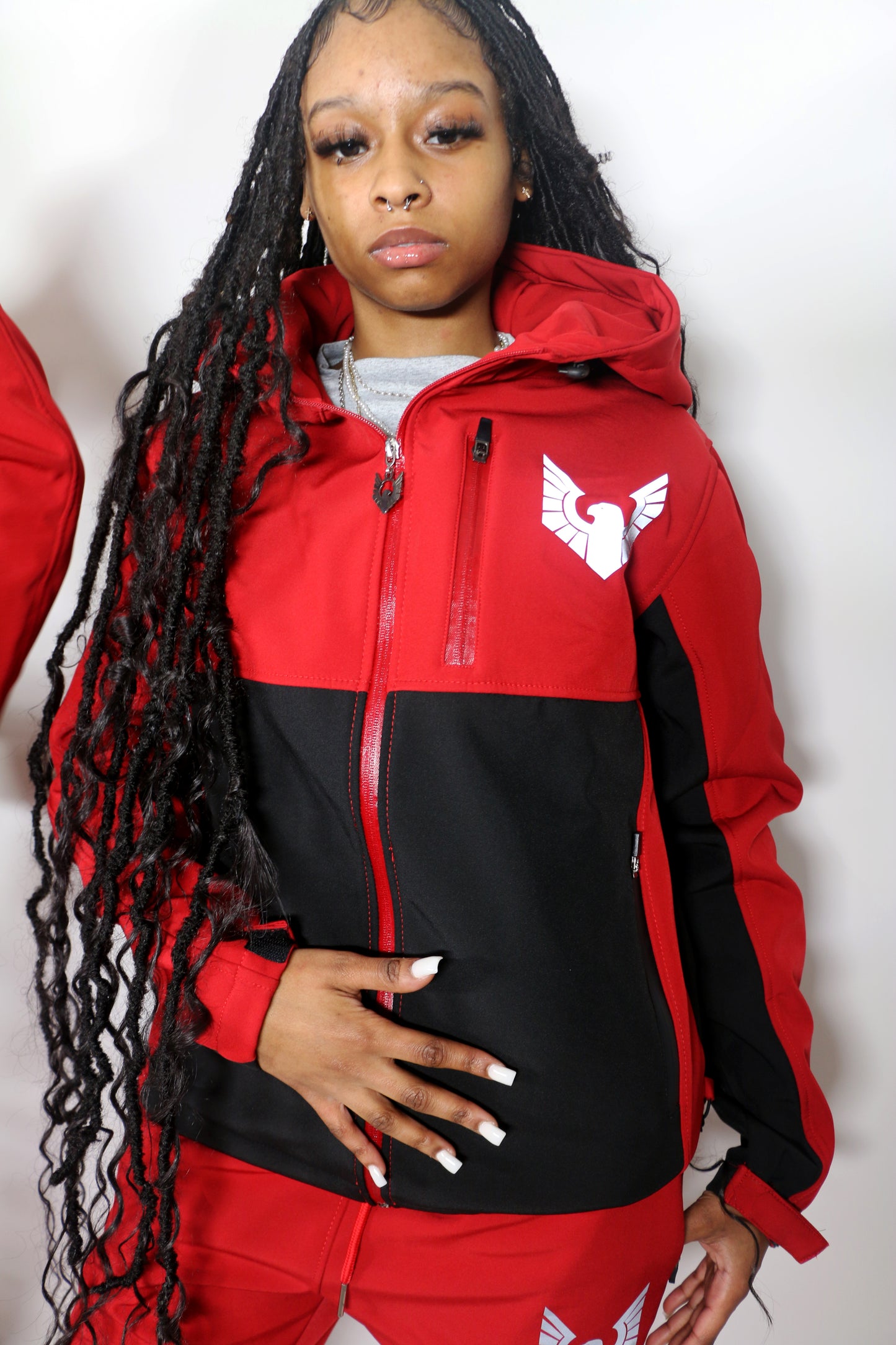 Altitude X Tracksuit - Red/Black (Women's)