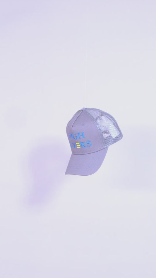 Grey Trucker Cap